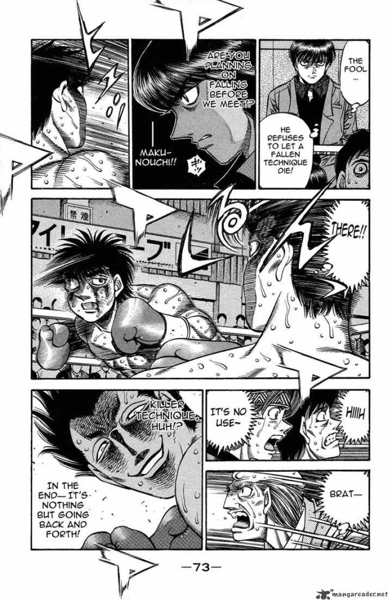 HAJIME NO IPPO Chapter 496 - Page 13