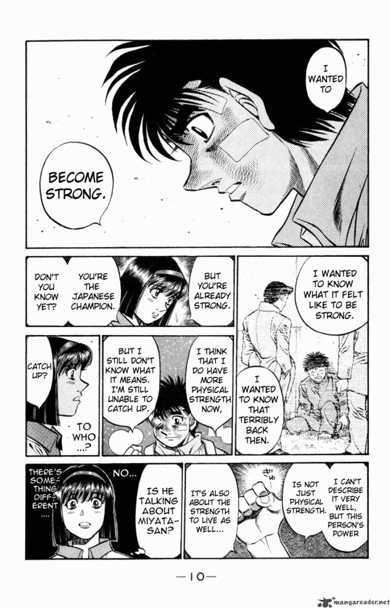 HAJIME NO IPPO Chapter 503 - Page 8