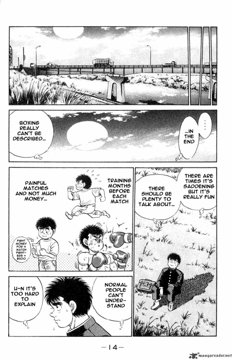 HAJIME NO IPPO Chapter 52 - Page 13