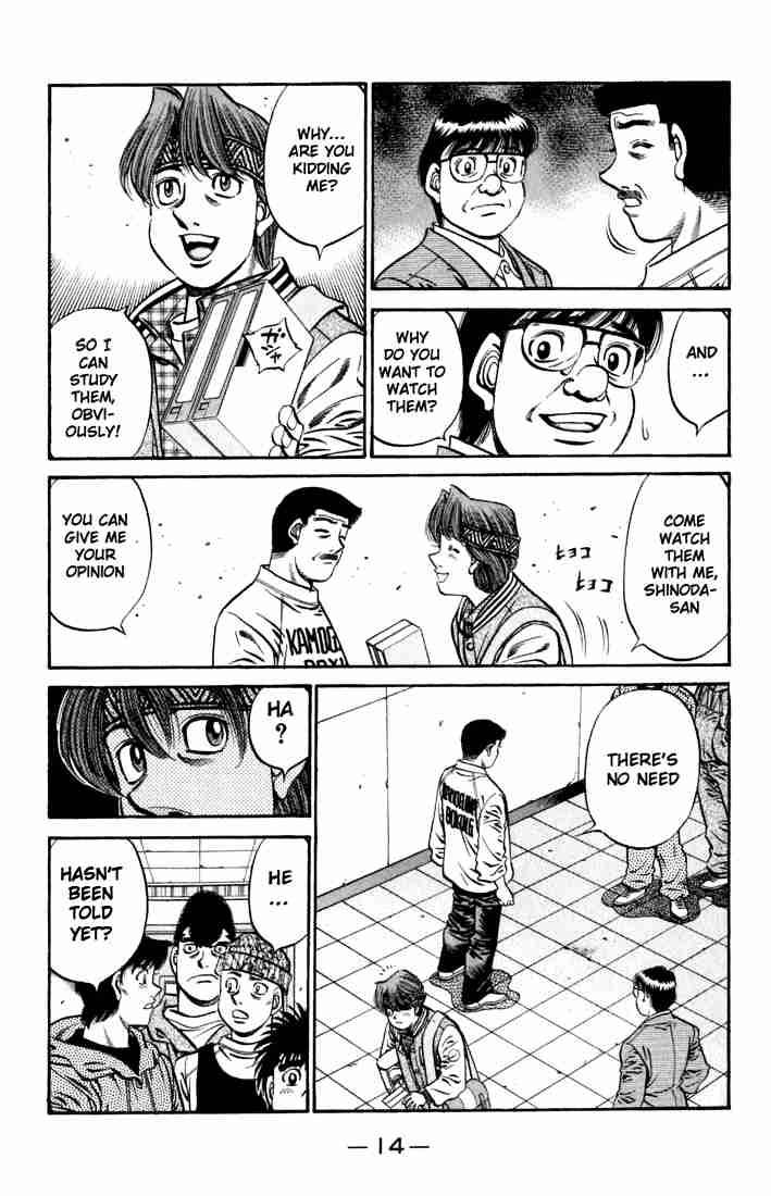 HAJIME NO IPPO Chapter 628 - Page 15