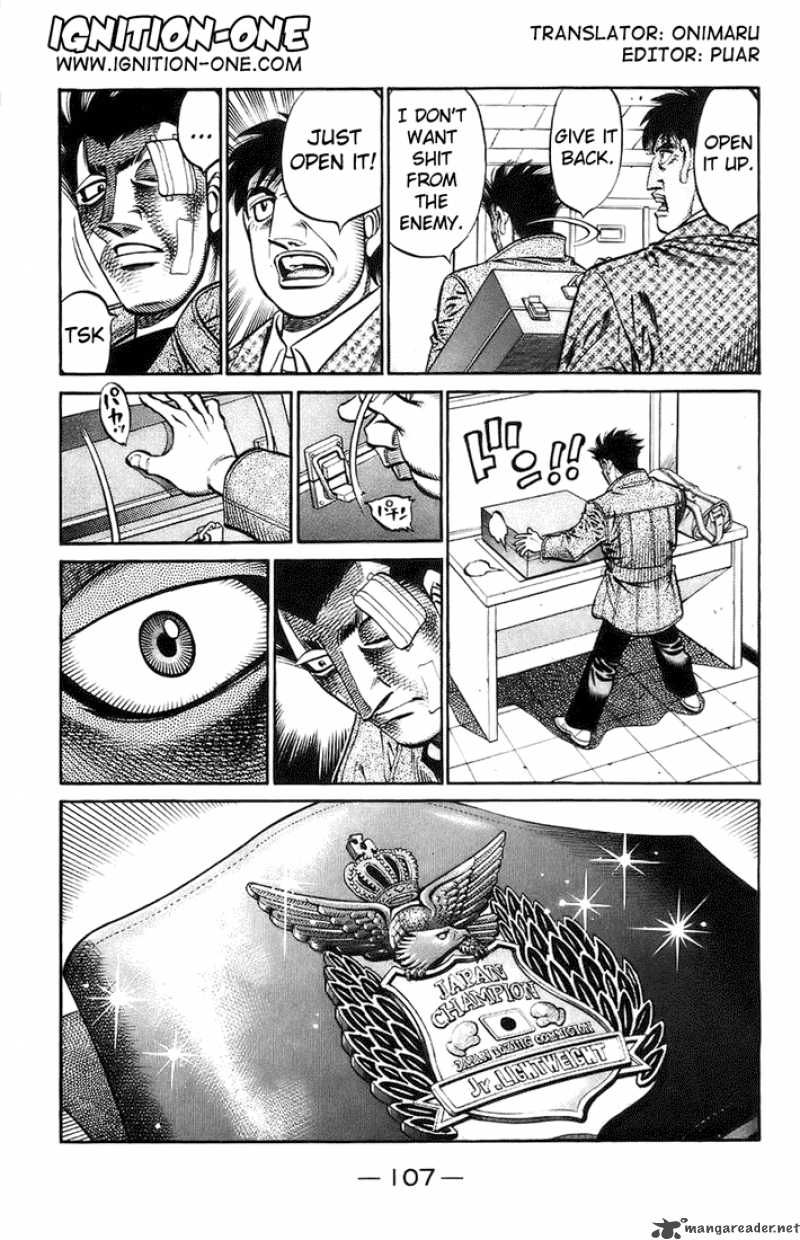 HAJIME NO IPPO Chapter 699 - Page 3