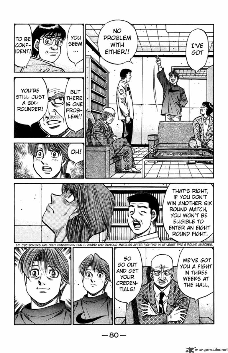 HAJIME NO IPPO Chapter 708 - Page 6