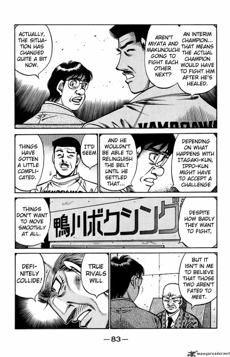 HAJIME NO IPPO Chapter 708 - Page 9