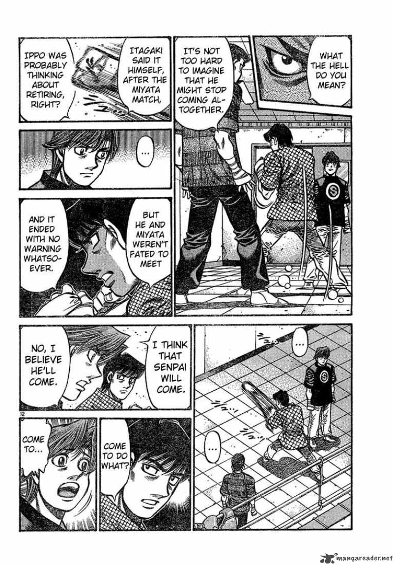 HAJIME NO IPPO Chapter 724 - Page 12