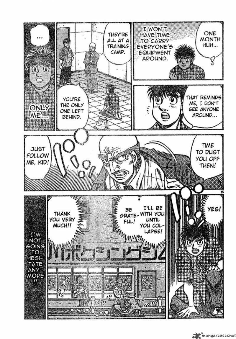 HAJIME NO IPPO Chapter 726 - Page 15