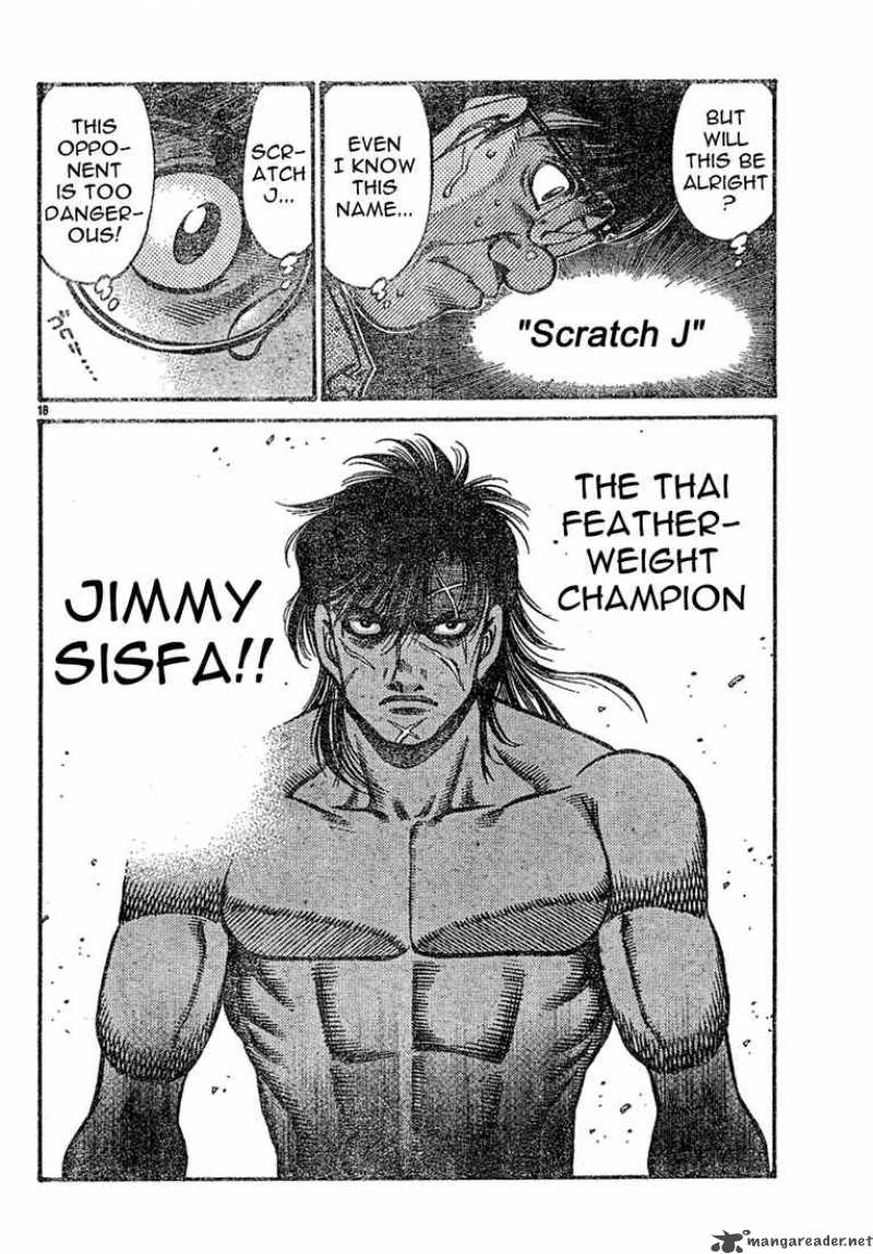 HAJIME NO IPPO Chapter 726 - Page 18