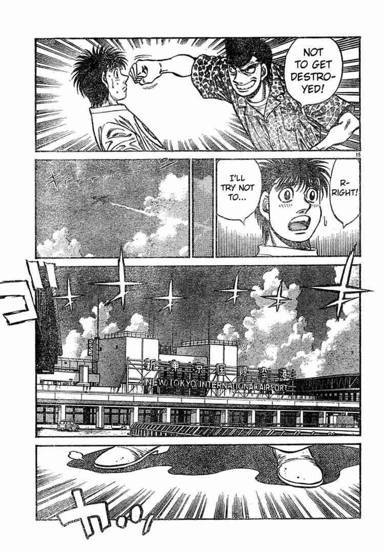 HAJIME NO IPPO Chapter 727 - Page 15