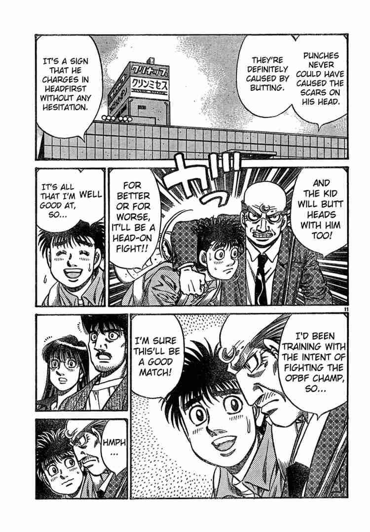 HAJIME NO IPPO Chapter 728 - Page 11