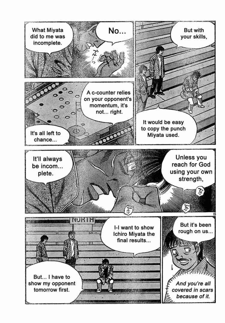 HAJIME NO IPPO Chapter 728 - Page 15