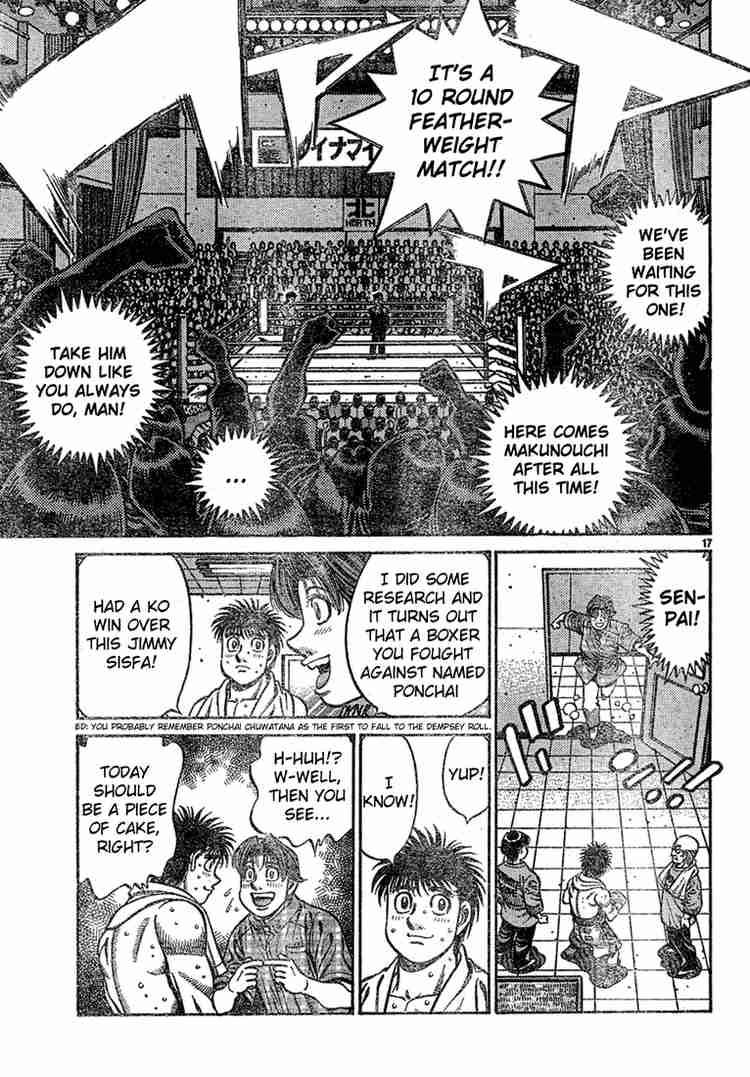 HAJIME NO IPPO Chapter 728 - Page 17