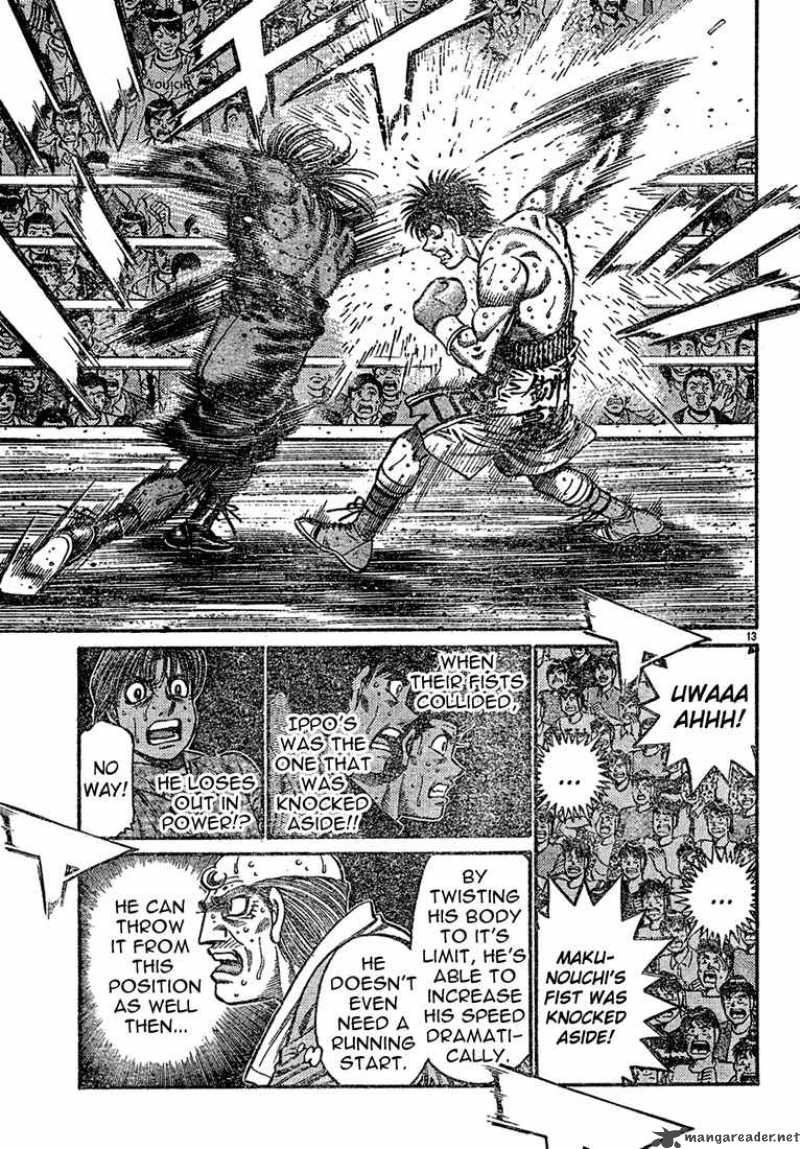 HAJIME NO IPPO Chapter 731 - Page 13