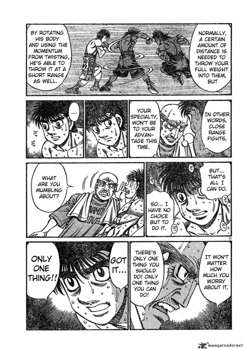 HAJIME NO IPPO Chapter 732 - Page 11