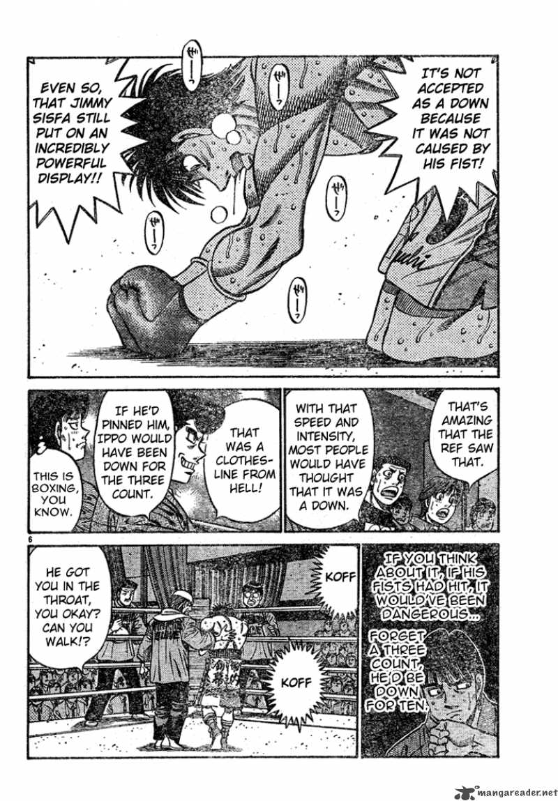 HAJIME NO IPPO Chapter 732 - Page 6