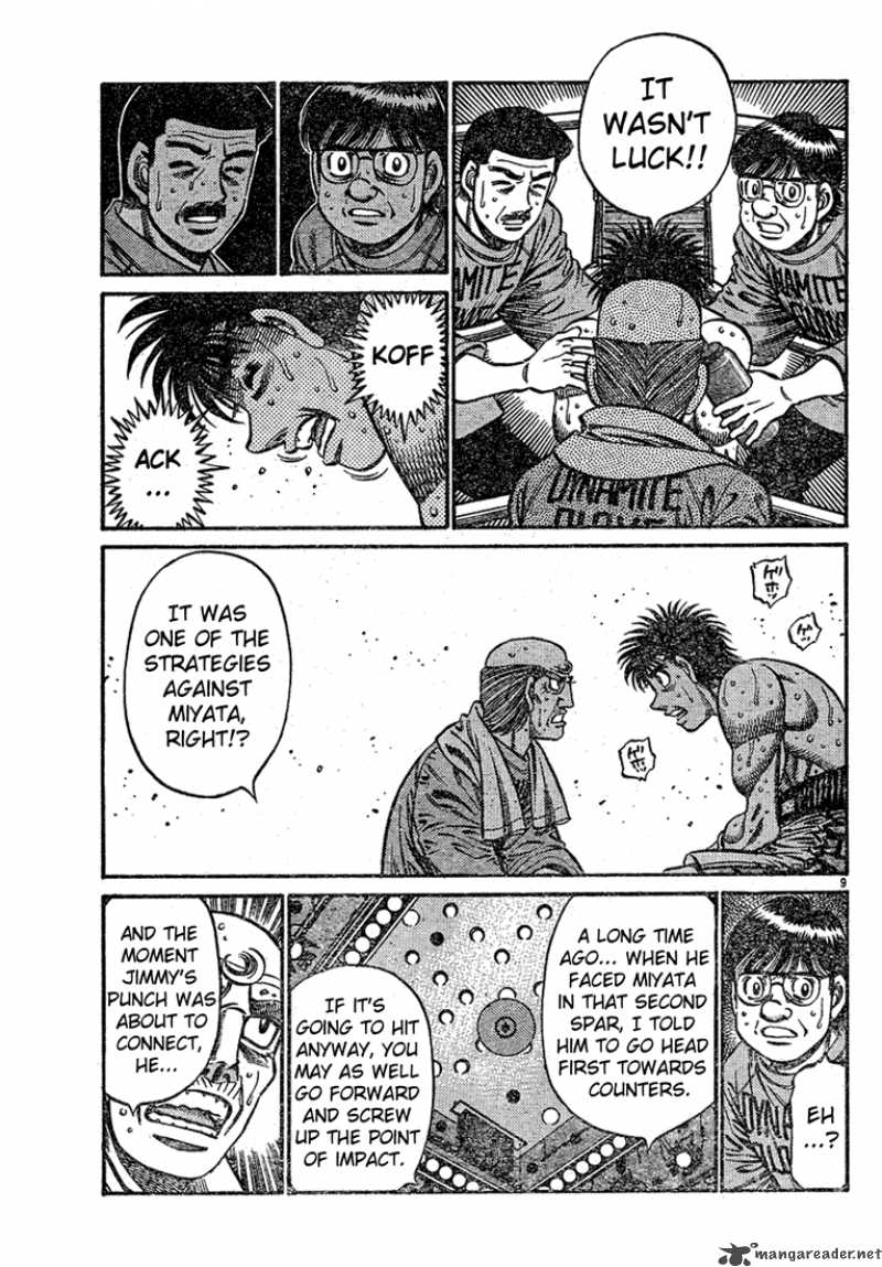 HAJIME NO IPPO Chapter 732 - Page 9