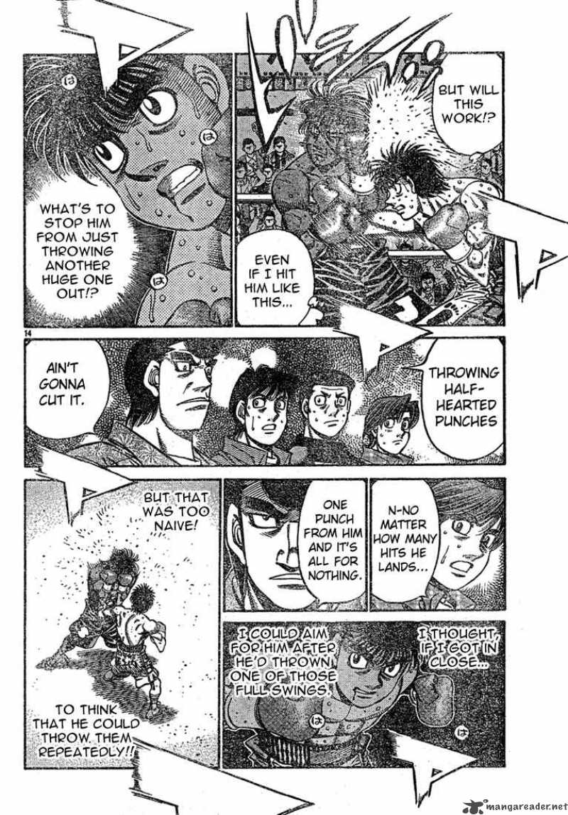 HAJIME NO IPPO Chapter 733 - Page 14