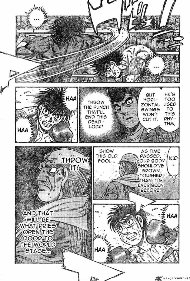 HAJIME NO IPPO Chapter 738 - Page 3