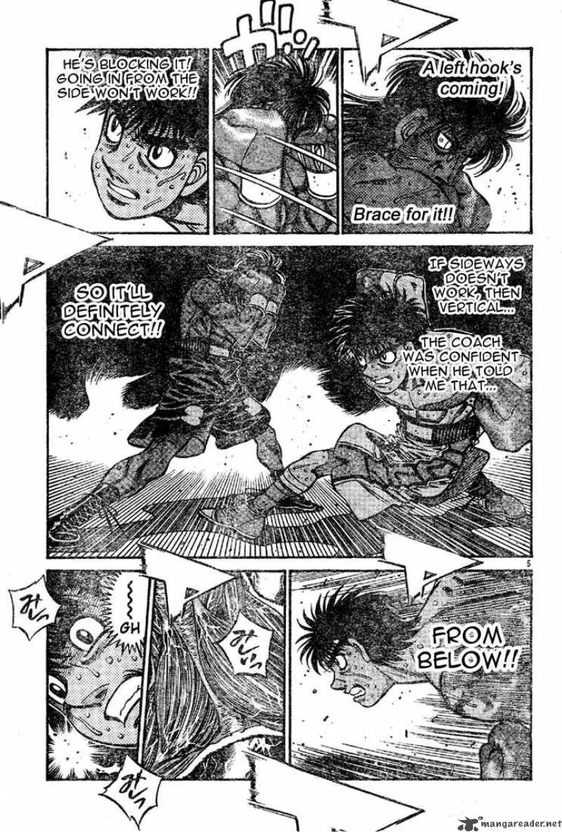 HAJIME NO IPPO Chapter 738 - Page 5