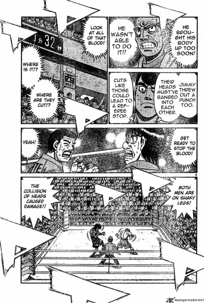 HAJIME NO IPPO Chapter 738 - Page 9