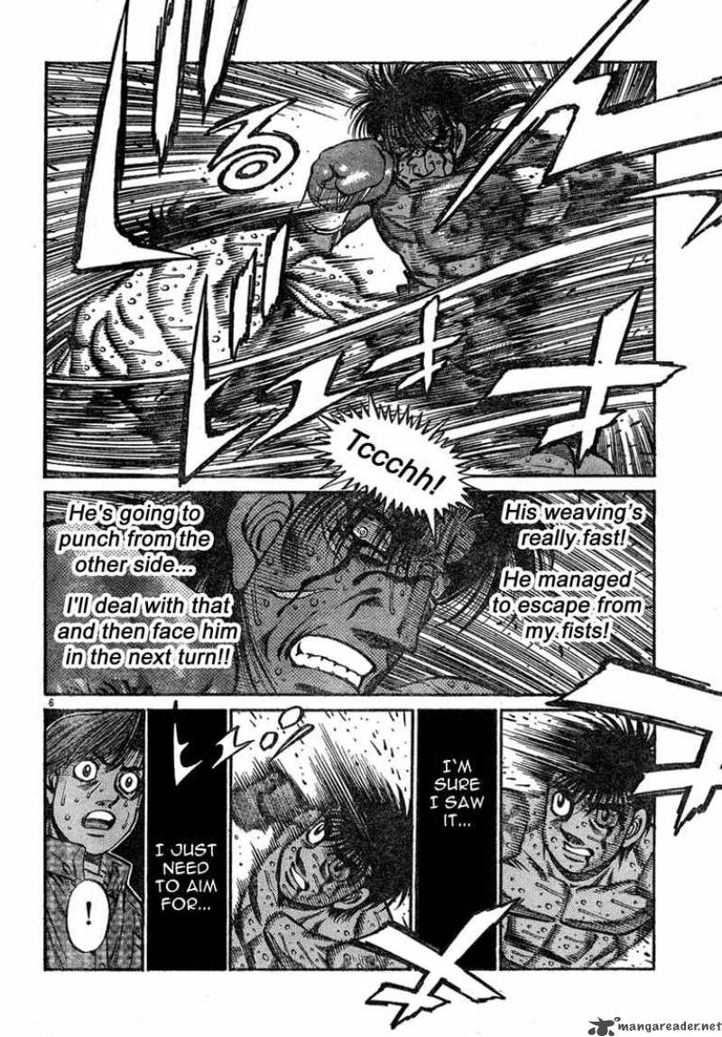 HAJIME NO IPPO Chapter 739 - Page 6