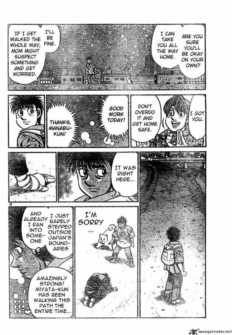 HAJIME NO IPPO Chapter 741 - Page 16