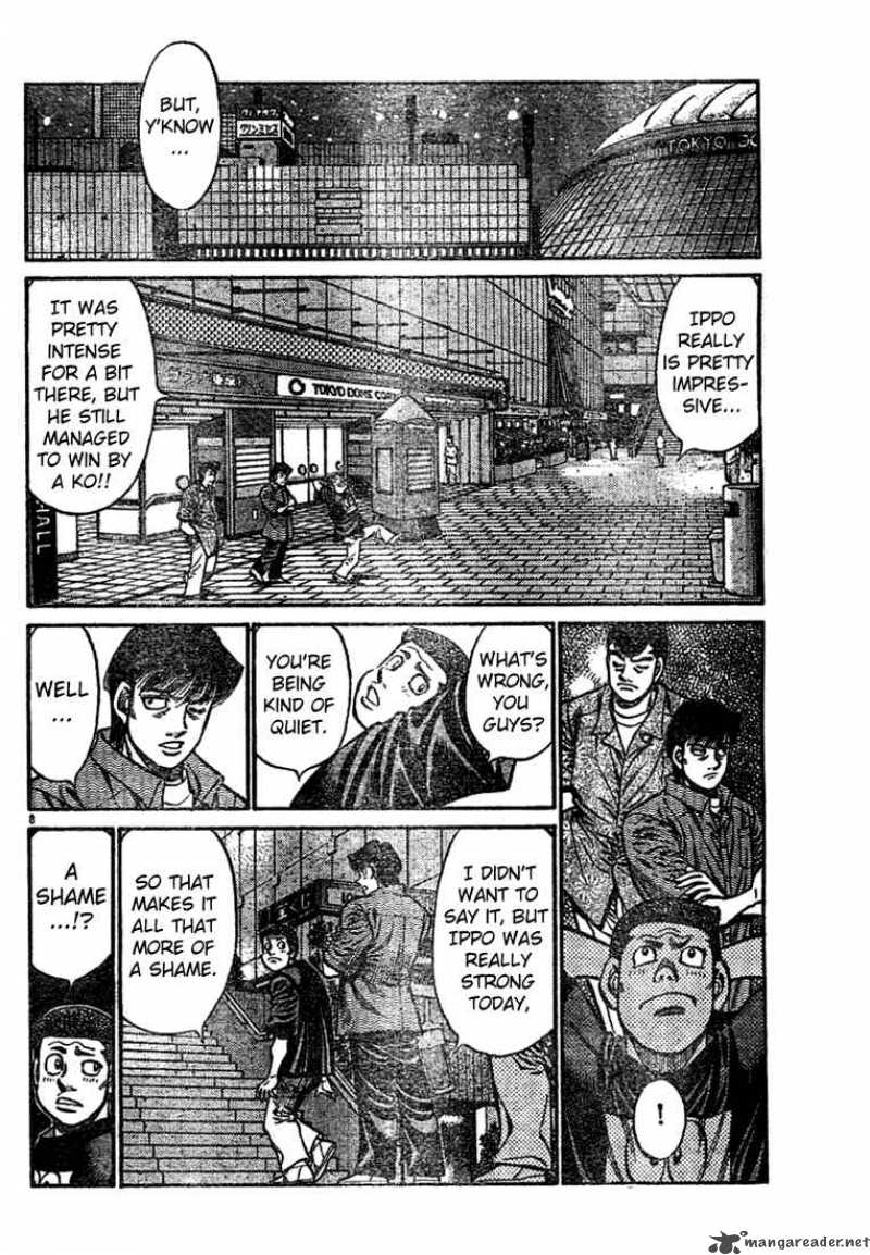 HAJIME NO IPPO Chapter 741 - Page 8