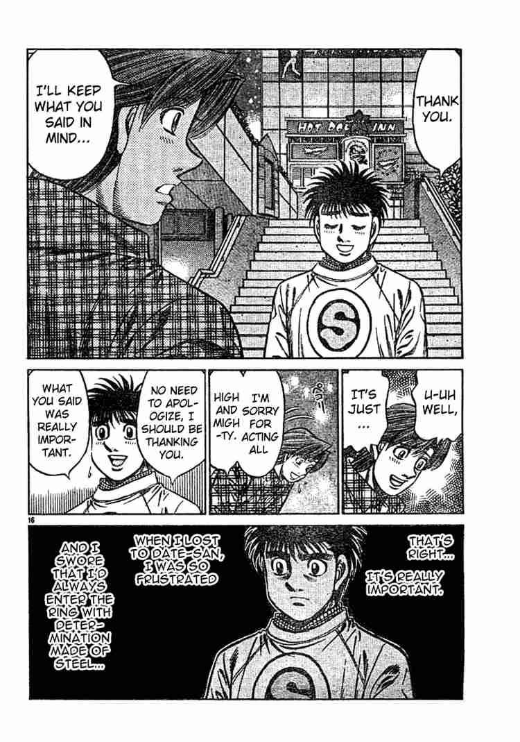 HAJIME NO IPPO Chapter 750 - Page 16