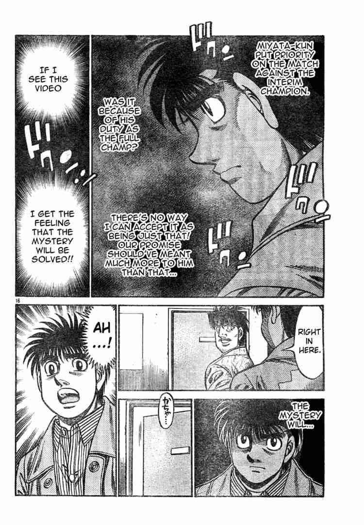 HAJIME NO IPPO Chapter 751 - Page 16