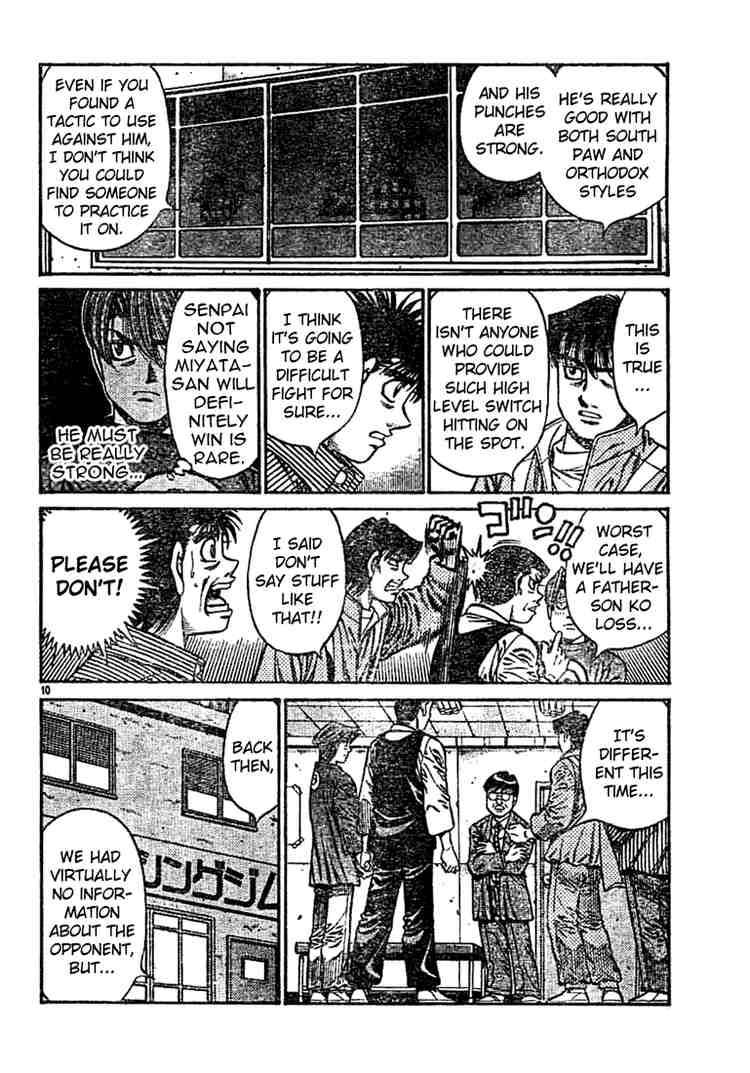 HAJIME NO IPPO Chapter 754 - Page 10