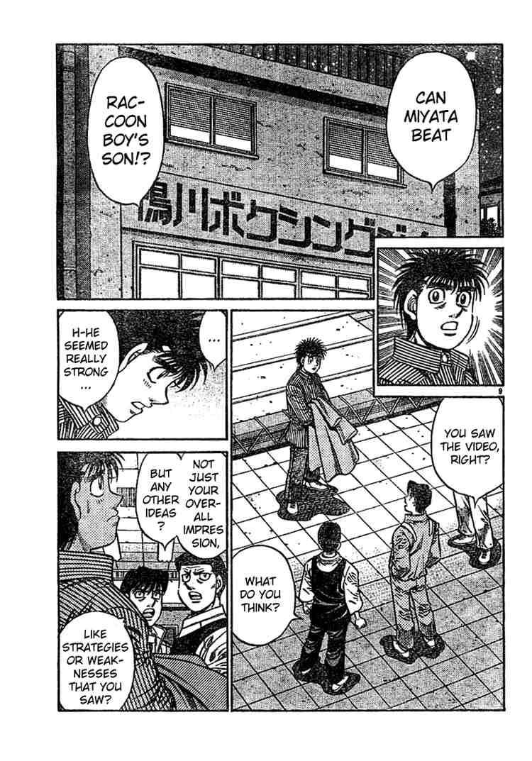 HAJIME NO IPPO Chapter 754 - Page 9