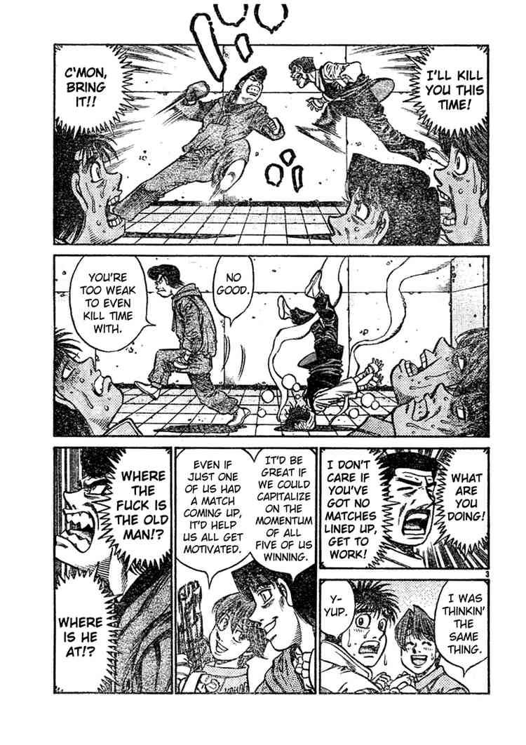 HAJIME NO IPPO Chapter 758 - Page 3