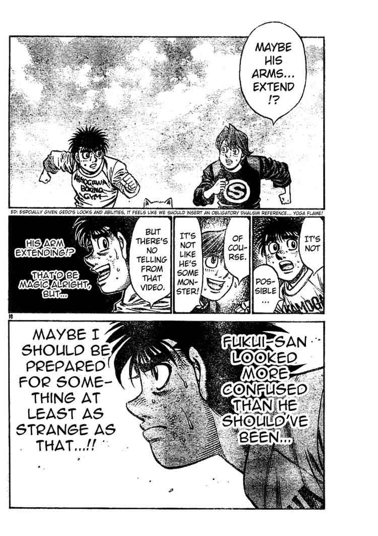 HAJIME NO IPPO Chapter 761 - Page 16