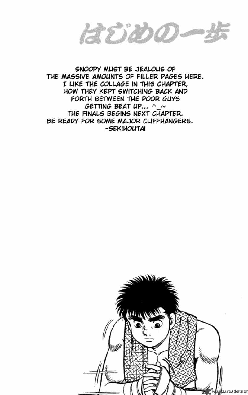 HAJIME NO IPPO Chapter 77 - Page 20