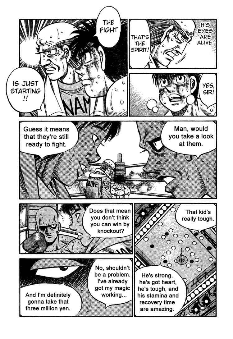 HAJIME NO IPPO Chapter 777 - Page 9