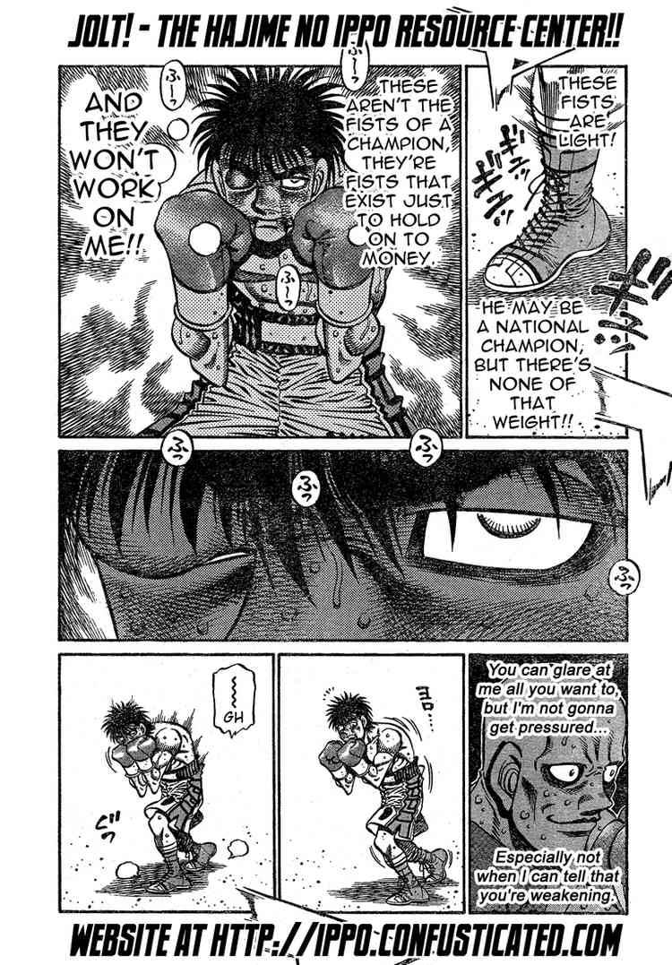 HAJIME NO IPPO Chapter 781 - Page 13