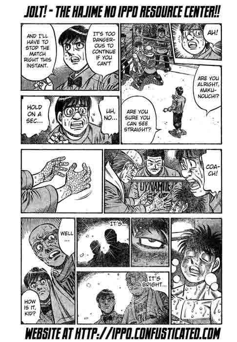 HAJIME NO IPPO Chapter 785 - Page 11