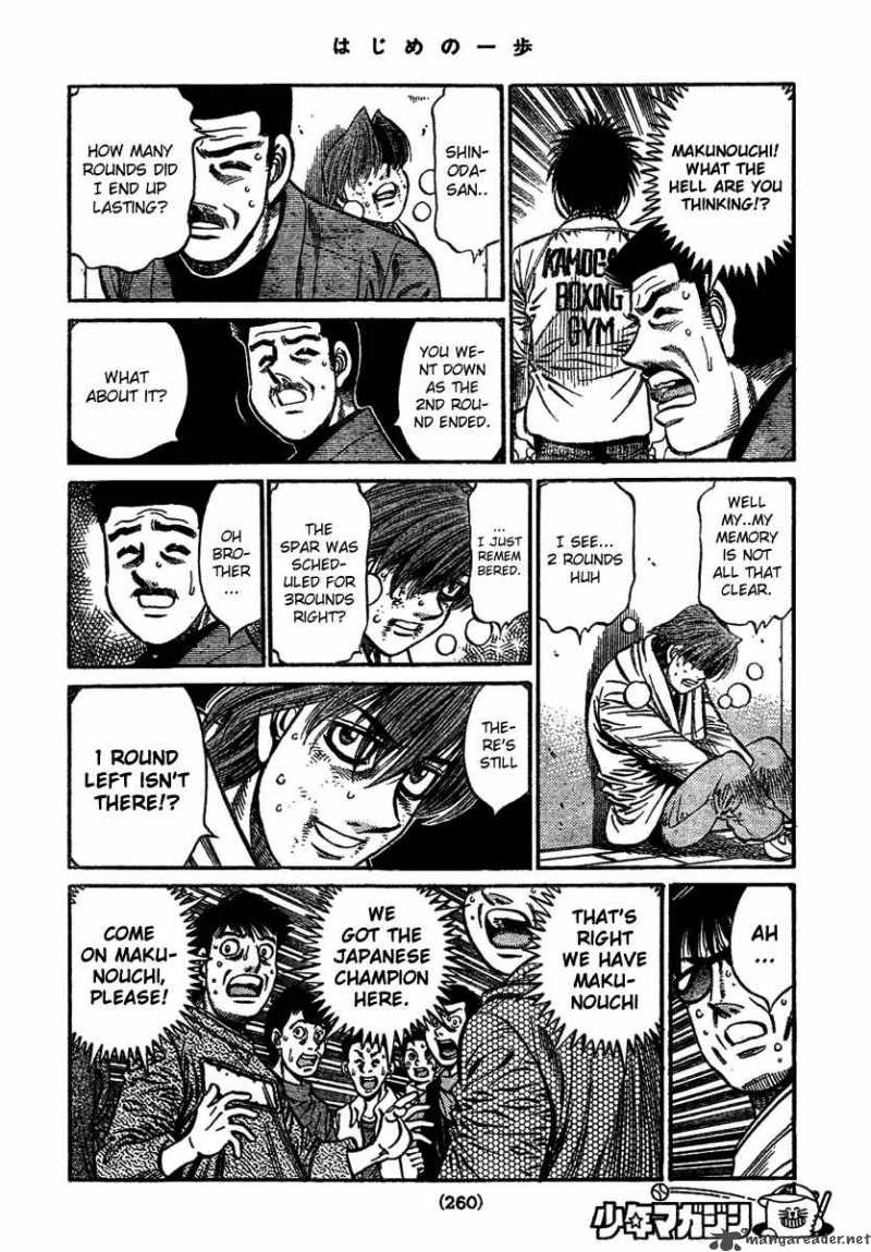 HAJIME NO IPPO Chapter 799 - Page 10