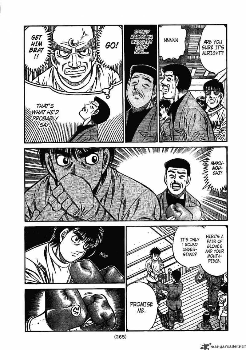 HAJIME NO IPPO Chapter 799 - Page 14