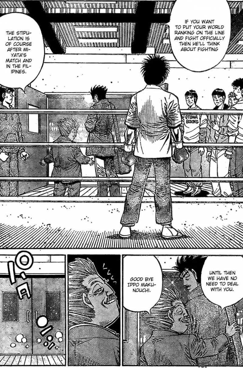 HAJIME NO IPPO Chapter 800 - Page 10