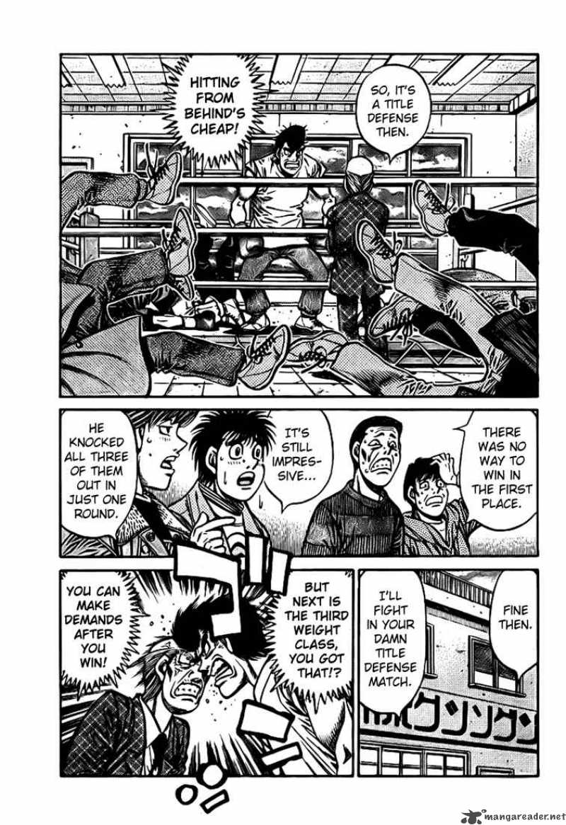 HAJIME NO IPPO Chapter 803 - Page 11