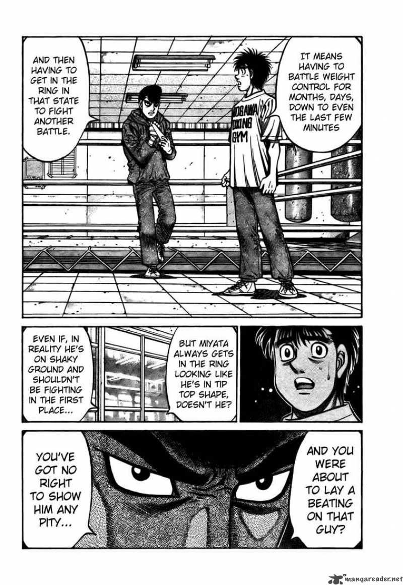 HAJIME NO IPPO Chapter 805 - Page 10