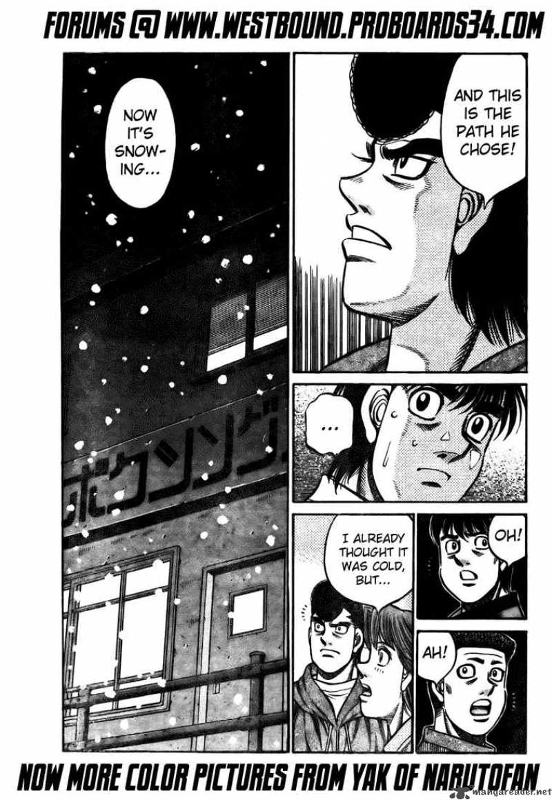 HAJIME NO IPPO Chapter 805 - Page 15