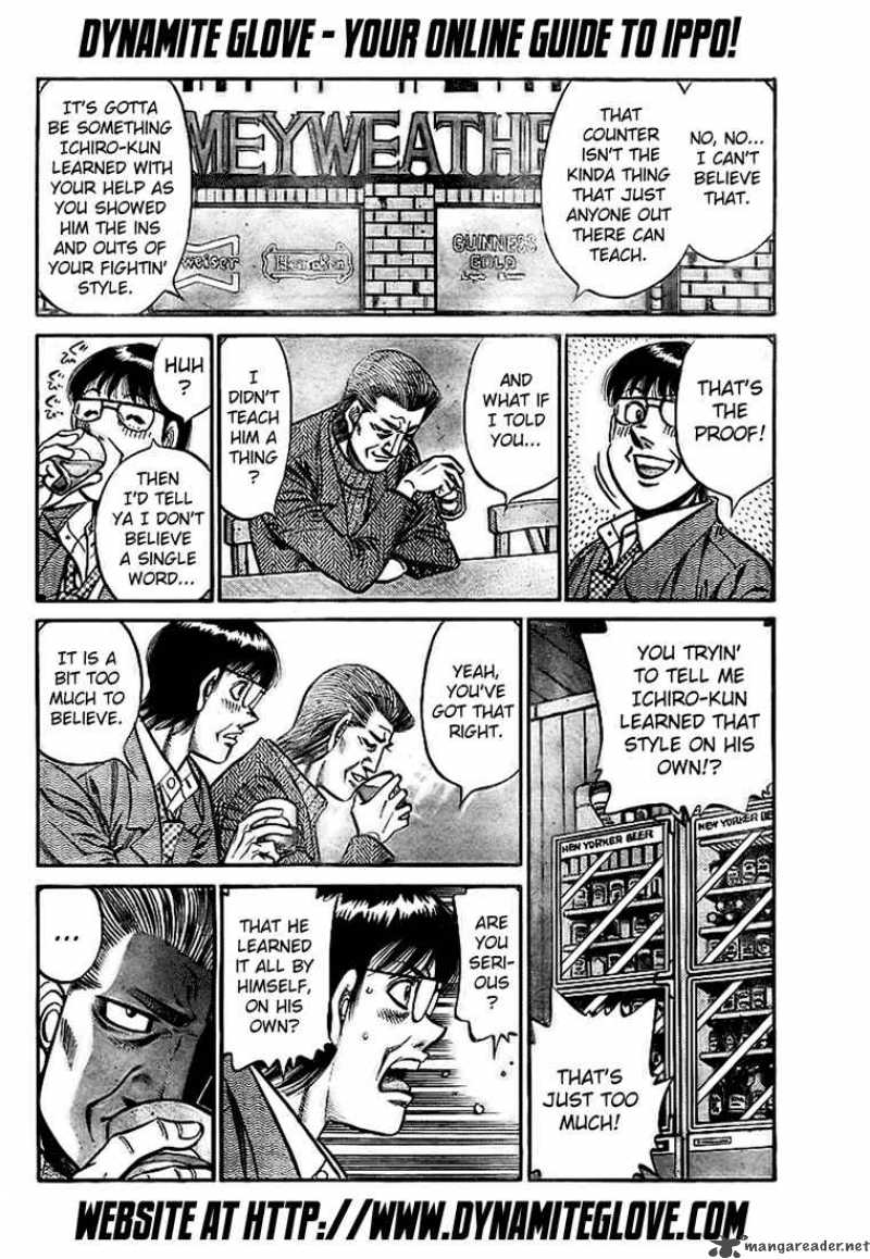 HAJIME NO IPPO Chapter 812 - Page 10