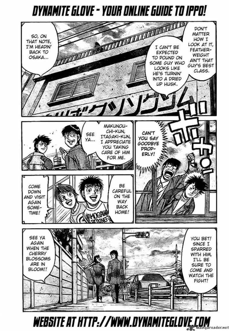 HAJIME NO IPPO Chapter 814 - Page 11