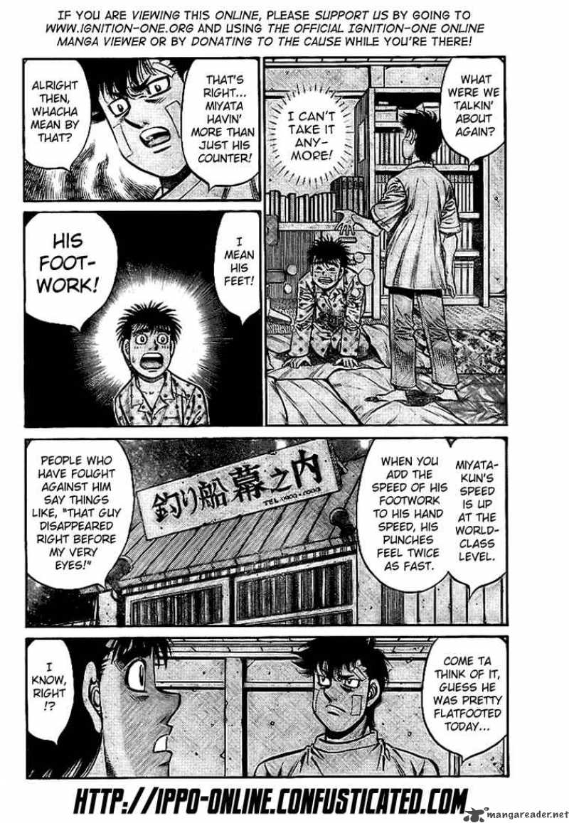 HAJIME NO IPPO Chapter 814 - Page 4