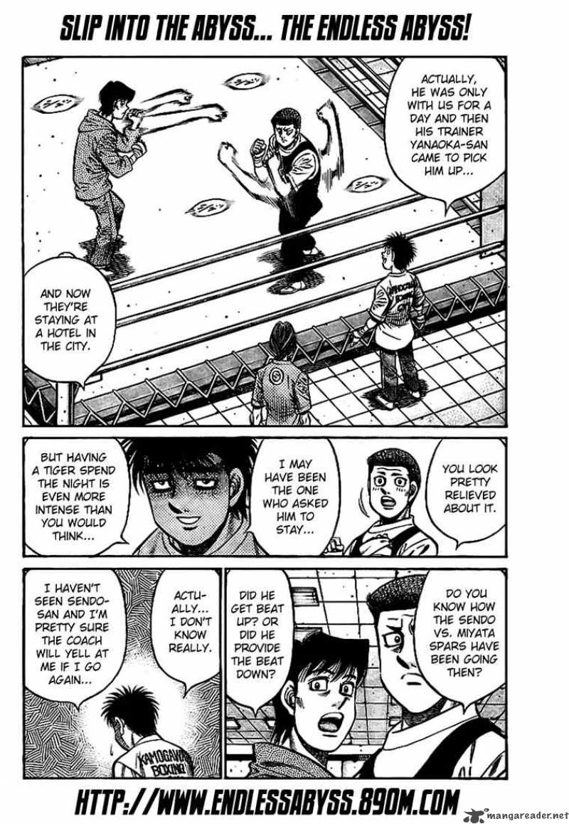 HAJIME NO IPPO Chapter 814 - Page 8