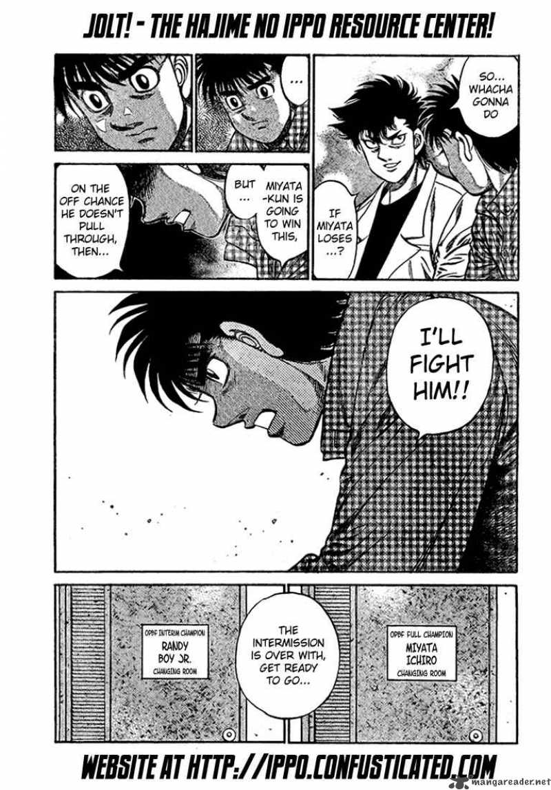 HAJIME NO IPPO Chapter 819 - Page 15