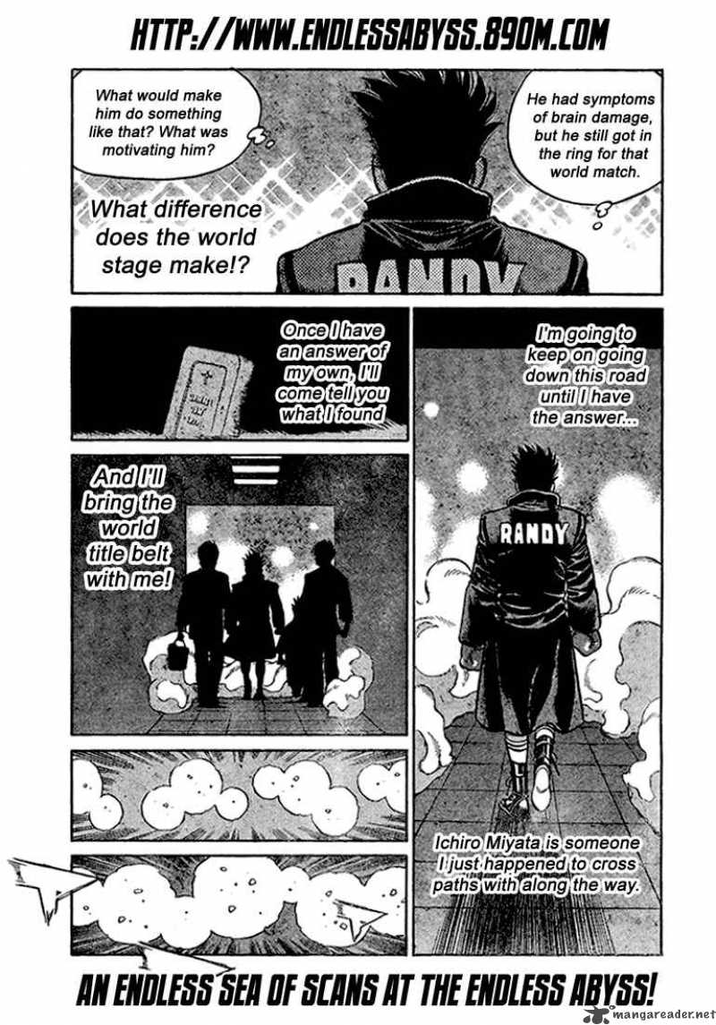 HAJIME NO IPPO Chapter 820 - Page 5