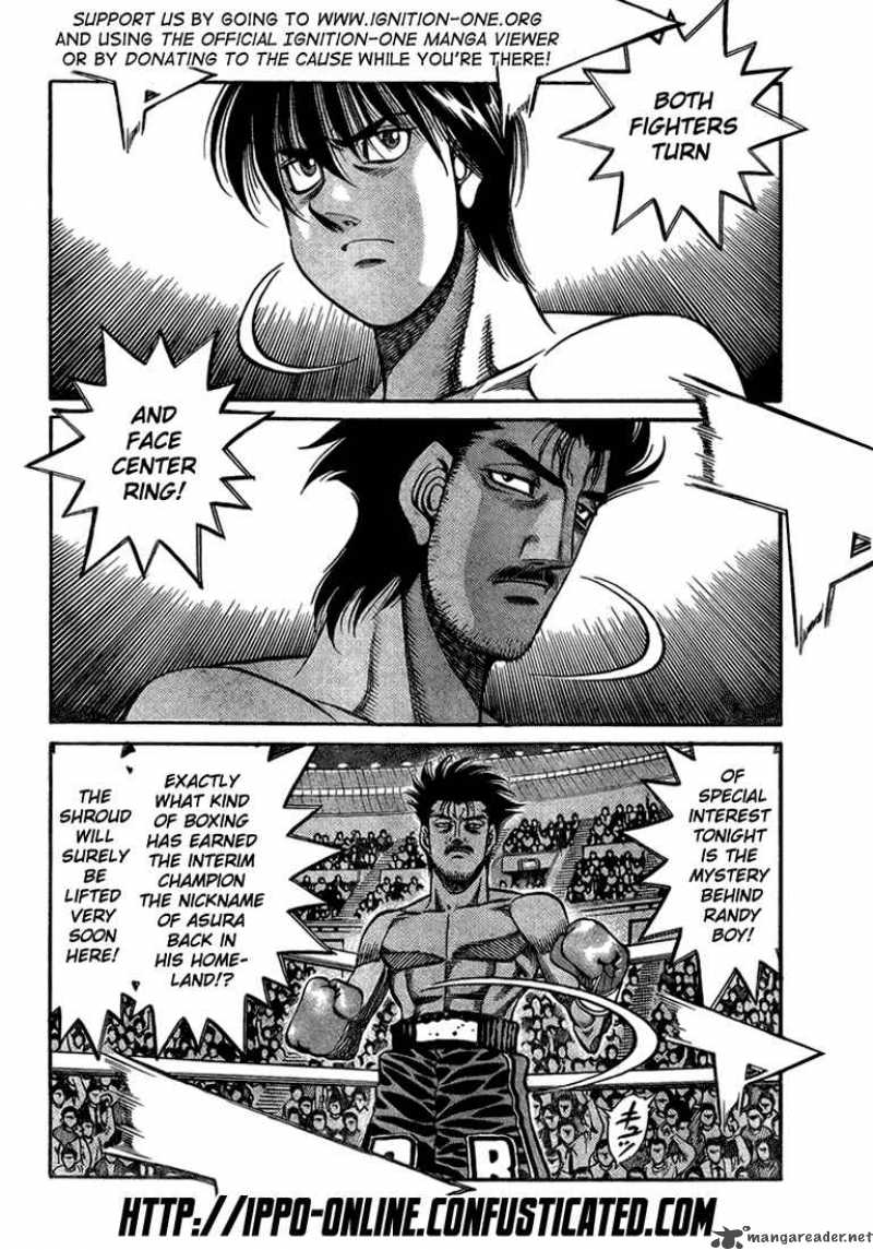 HAJIME NO IPPO Chapter 821 - Page 2