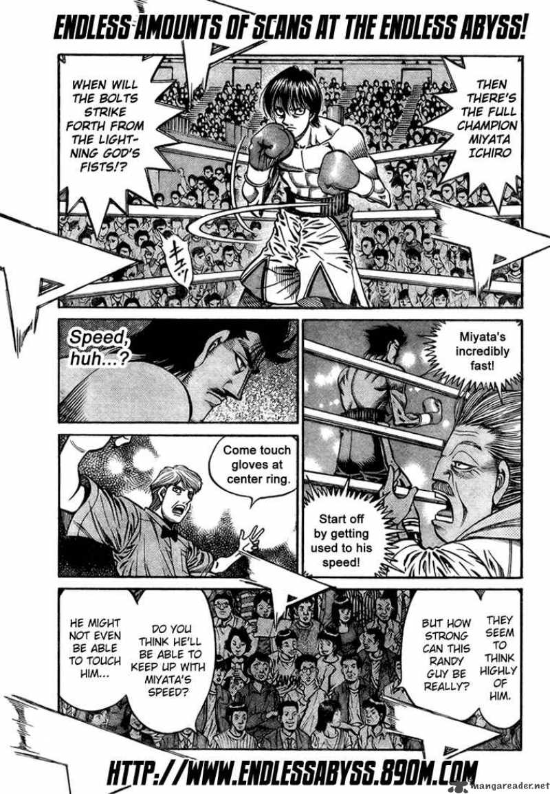 HAJIME NO IPPO Chapter 821 - Page 3