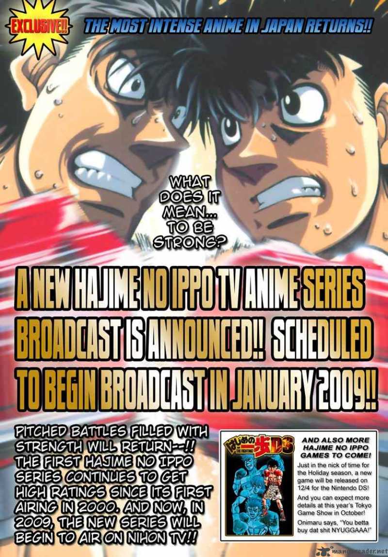 HAJIME NO IPPO Chapter 824 - Page 19